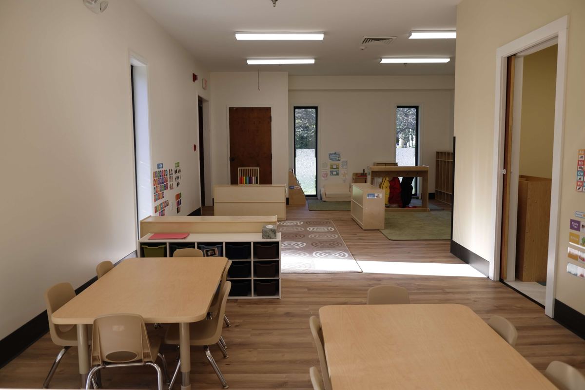 Two-year-olds classroom at Newark Nature School, Newark, DE
