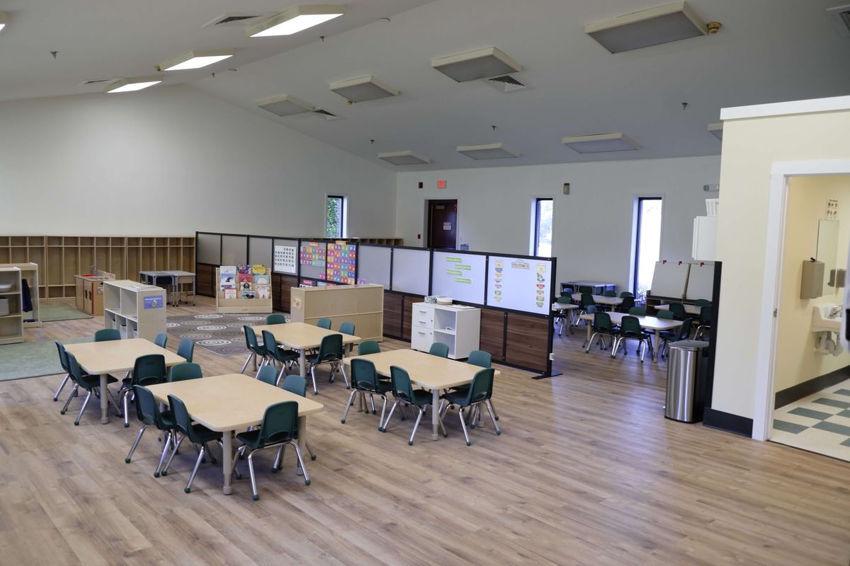 4s Room pre-K classroom at Newark Nature School, Newark, DE